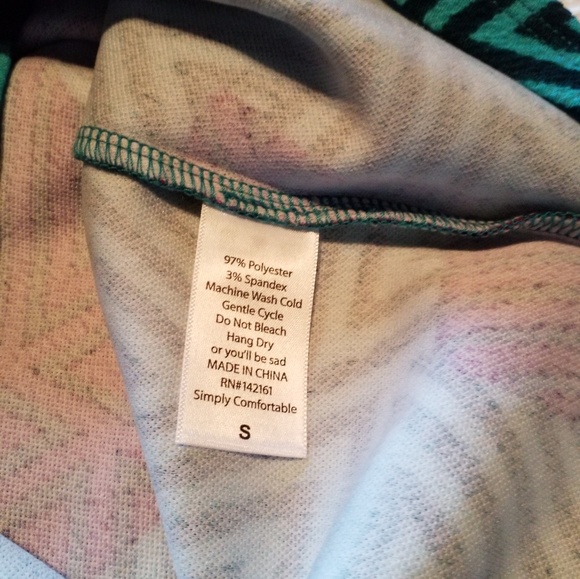 ⭐️⭐️Lularoe Cassie Maze Skirt - Picture 3 of 5